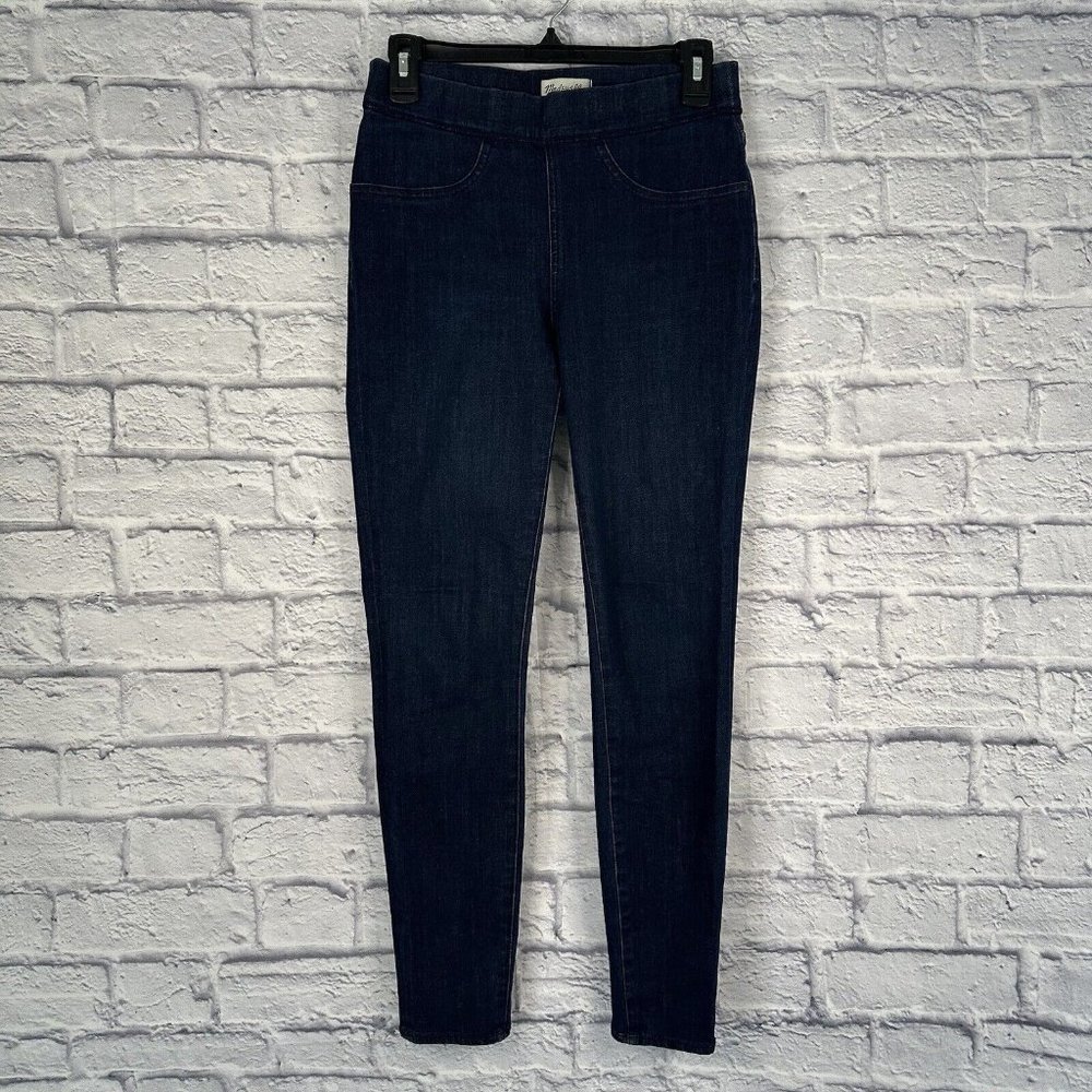 Madewell The Anywhere Jean Womens 27 Pant Skinny Jegging Dark Wash Stretch Denim